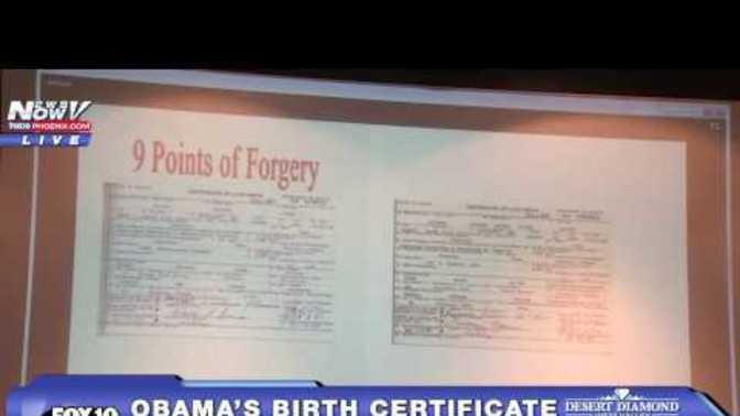 Was Obama's birth certificate a fraud and should he be expunged?