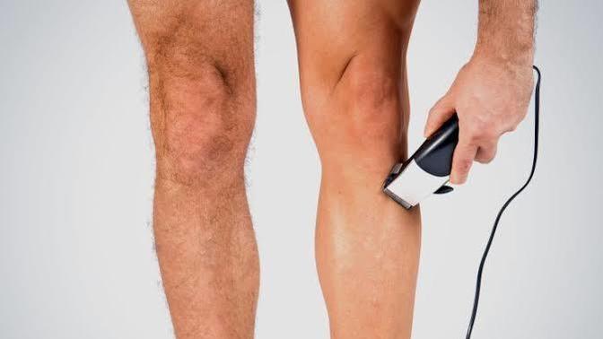 Closely trimmed legs because otherwise it's too much hairy?