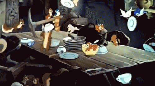 How would you react if a bunch of common critters did your chores for you?