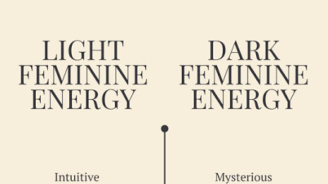 Girls, do you have the light feminine energy or the dark feminine energy? If you are BOTH, which one are you leaning towards more to?
