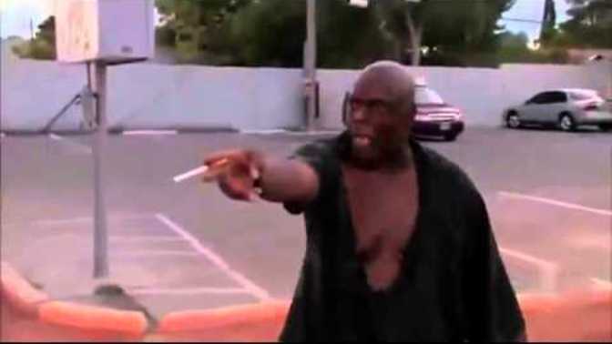 How would you react if a guy told you ‘ill get you!’ As he's being tased?