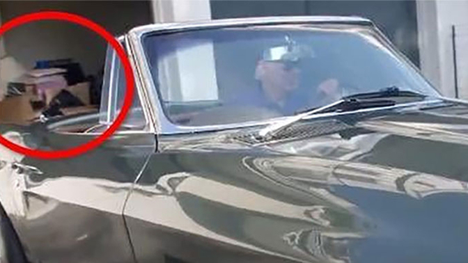 Is it illegal for a senator or vice president to store classified documents in their garage?