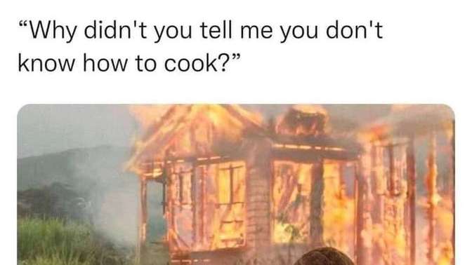 Are you good at cooking?