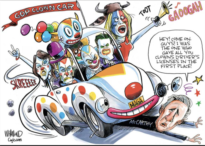 Is the GOP just becoming a clown show?
