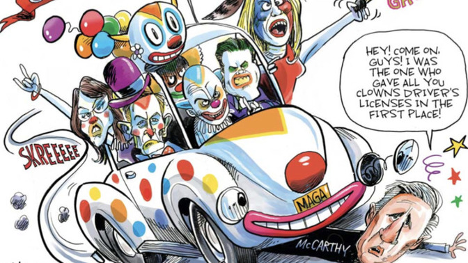 Is the GOP just becoming a clown show?