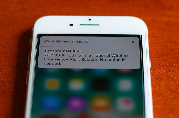 What will you do when the National Wireless Emergency Alert System test comes today?