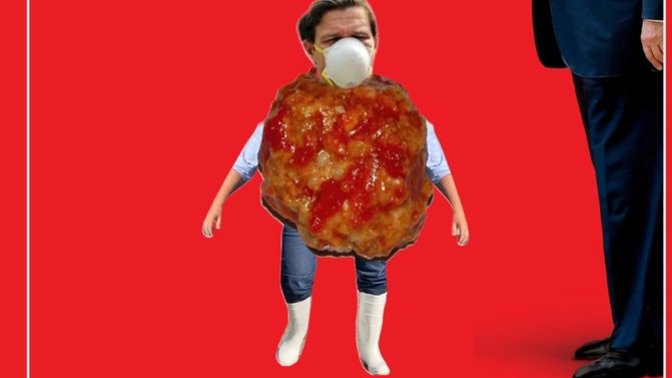 Do You Think Meatball Ron Wants To Ban Books To Hide His True Sexuality?