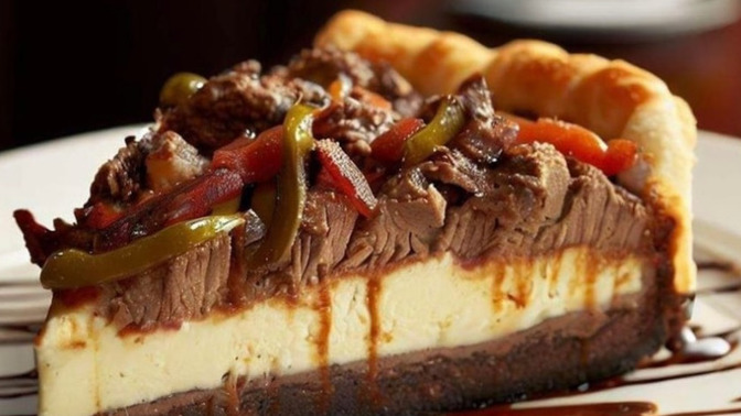 Would you eat philly cheesesteakcake?