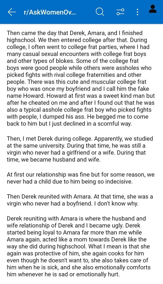 What just happened with this woman and her ex-boyfriend?