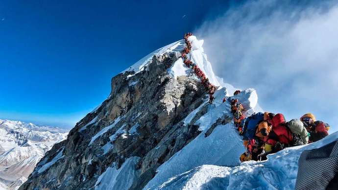 What do you think about climbing world’s highest mountains?