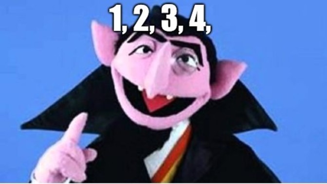 Could you date someone who laughed just like The Count from Sesame Street?