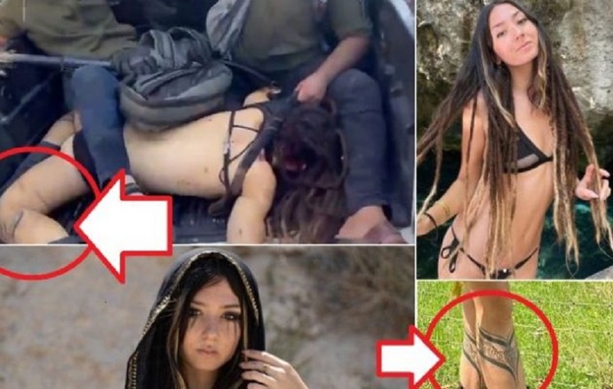 Armed terrorists chanted “Allahu Akbar” — Arabic for “God is Great” as they paraded her body around.