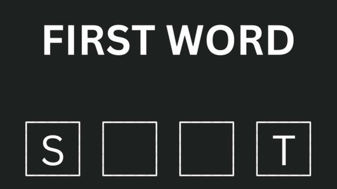QUICK! First word that comes to your mind?