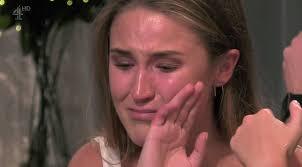 How many of you have gone on a first date and had someone start crying in the middle of the conversation?