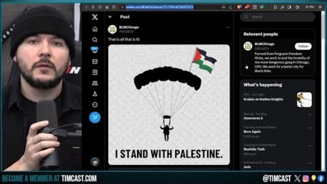 BLM and ANTIFA support Hamas targeting civilains. Terrorists supporting Terorrists. are you surprised?