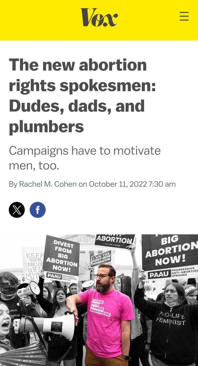 Why do so many men have such strong opinions against abortion?