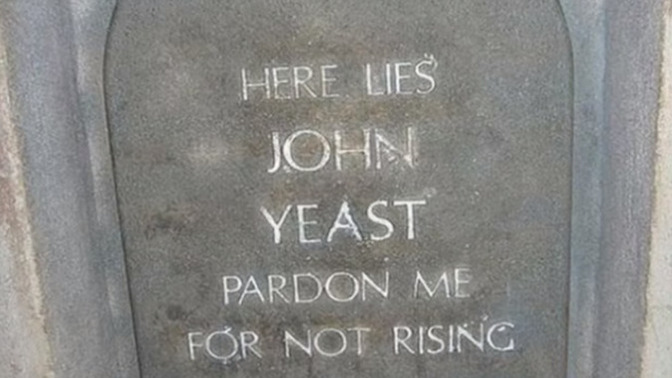 What do you want it to say on your gravestone?
