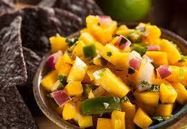 Love mango salsa.
