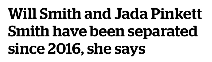 Thoughts on Will and Jada smith’s situation?