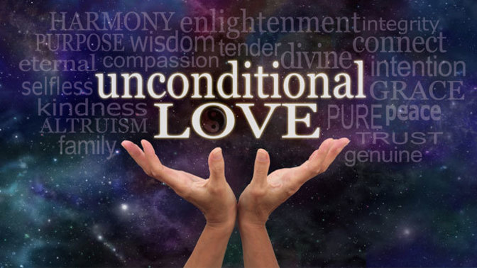 True or False: there is no such thing as unconditional love?