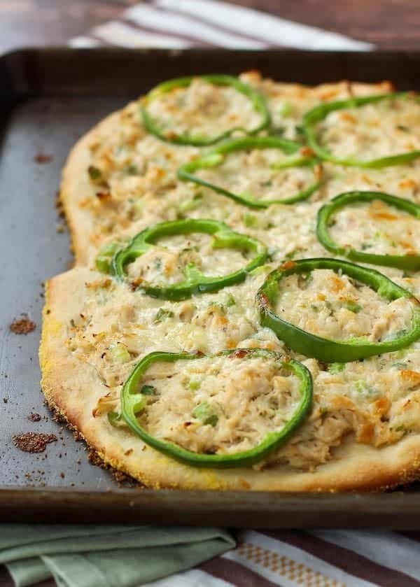 Do you prefer red bell peppers or green peppers on your pizza?