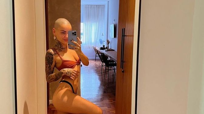 Buzzcut hair or hairy body?