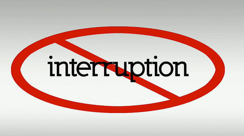 How to interrupt a woman without pissing her off?