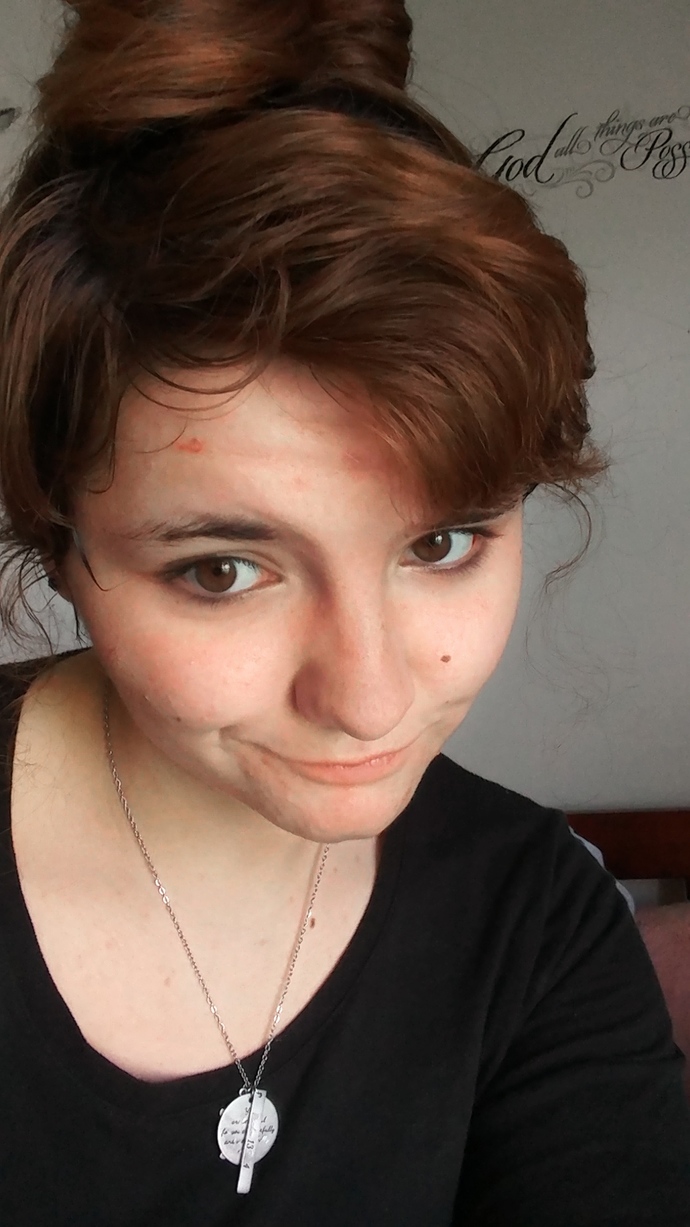 What is the best hair style for my hair? I stress cut my hair off, any advice?(if someone says just dont do it I swear lol) ?