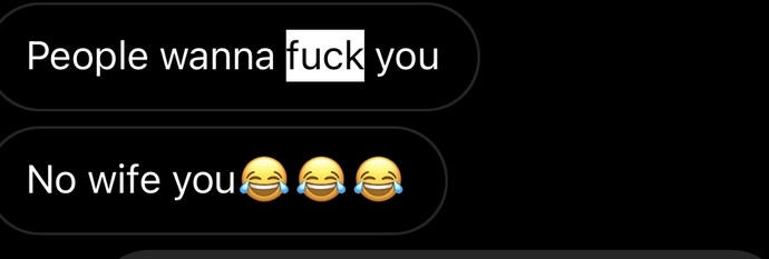 Why would he say all this when mad because I turned him down then proceed to ask me out again. Thoughts?