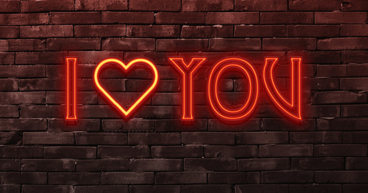 How often do you need to hear the words "I love you," from your partner