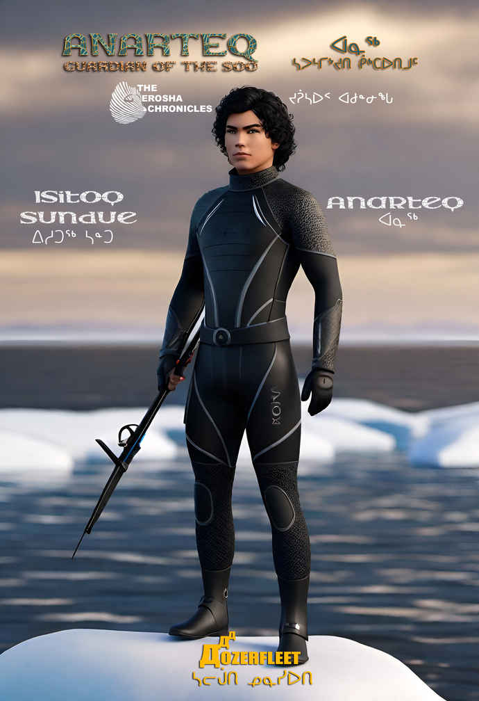 Anarteq as a Ken doll.