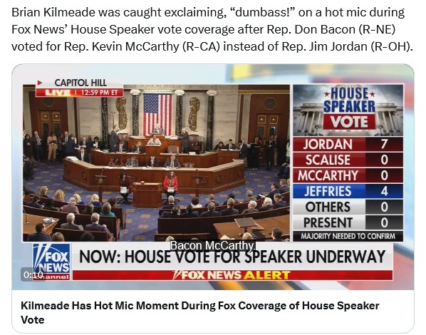 The entire party is full of of them. Dont they get the point on this?