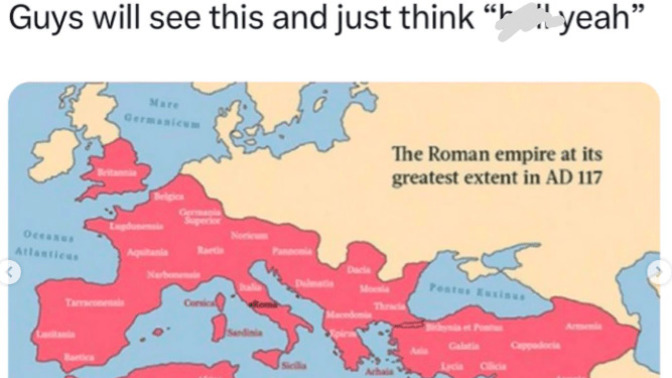 Guys how often do you think about the Roman Empire & why?