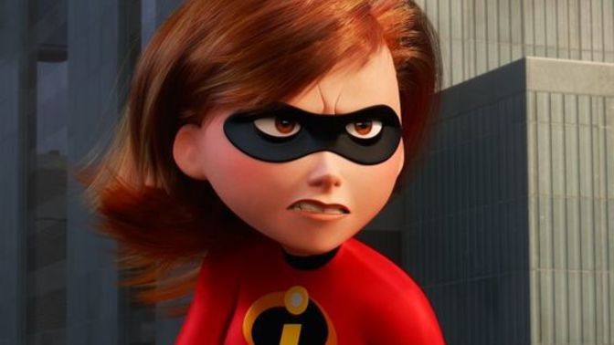 What's the reason for Elastigirl in the Incredibles movie having a lisp?