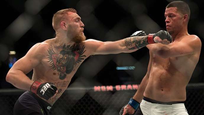 Mr Connor with my friend Nate Diaz (yes I know Nate personally)