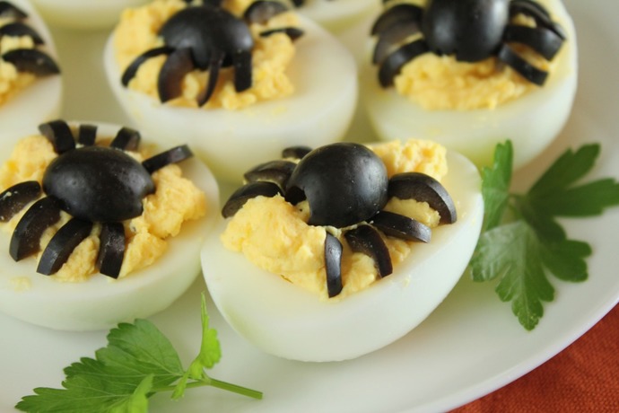Would you eat Halloween deviled eggs?