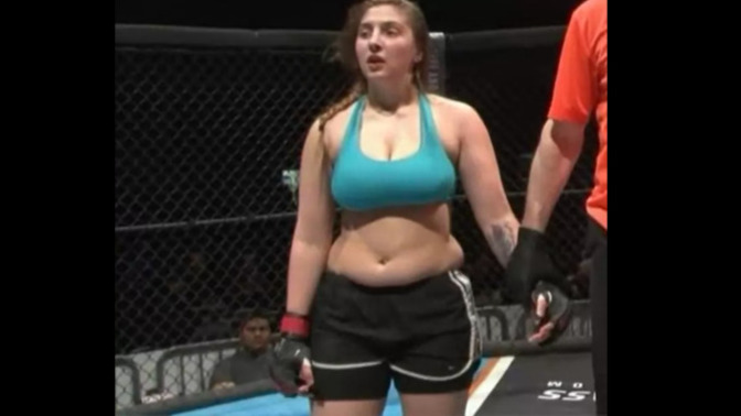 Does this woman look "fat" to you?