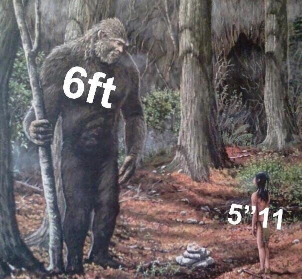 Is 5'6" typically considered a below-average height for a man?