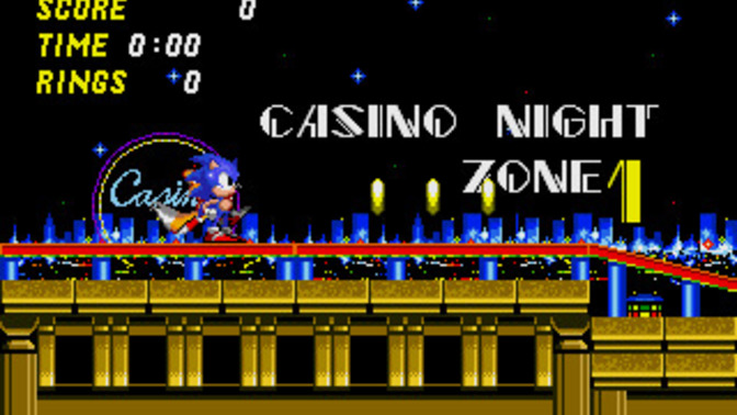 Invent a 'Zone' for sonic the hedgehog?