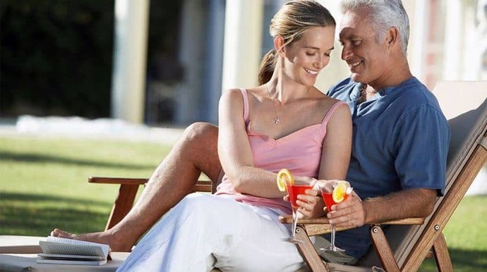What is the allure of men/woman dating younger people?