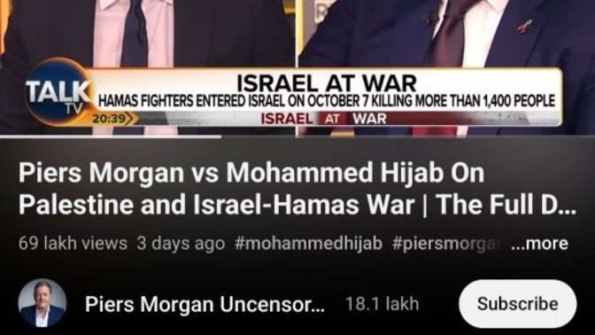 What do you think about Piers Morgan?