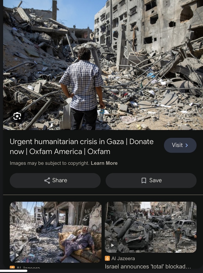 Why should Palestine children suffer because of Hamas?