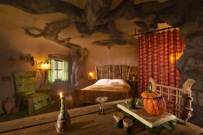 What do you think of Shrek airbnb? Would you stay the night here?