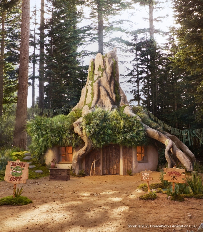 What do you think of Shrek airbnb? Would you stay the night here?