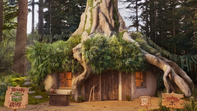 What do you think of Shrek airbnb? Would you stay the night here?