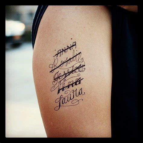 What are your thoughts on having your partners name tattooed on you?