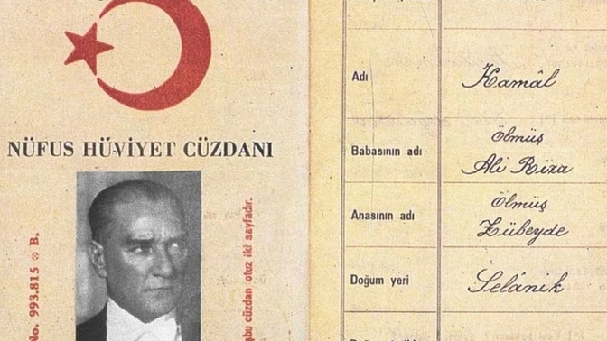 What was interesting events about turk's name before 1934?