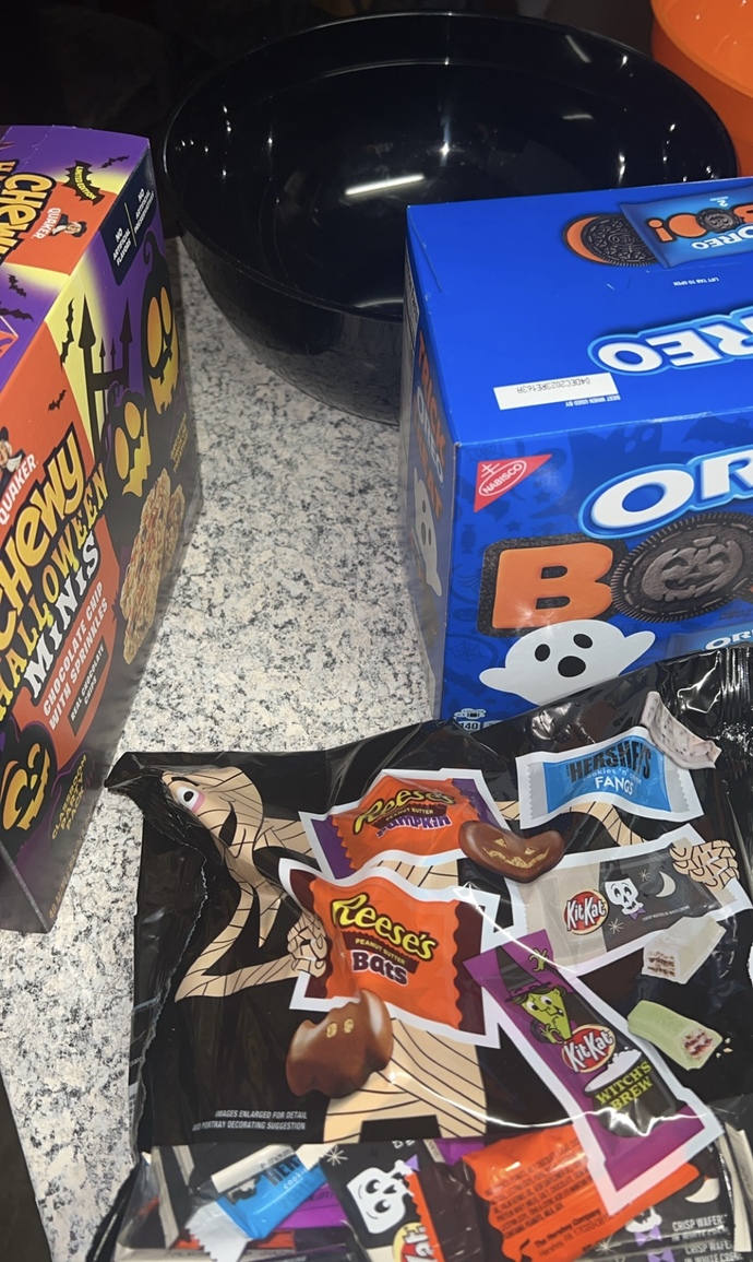 Are you passing out candy on Halloween?