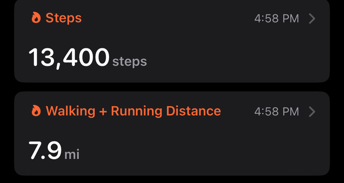How many steps do you walk in a day. And what country are you from?