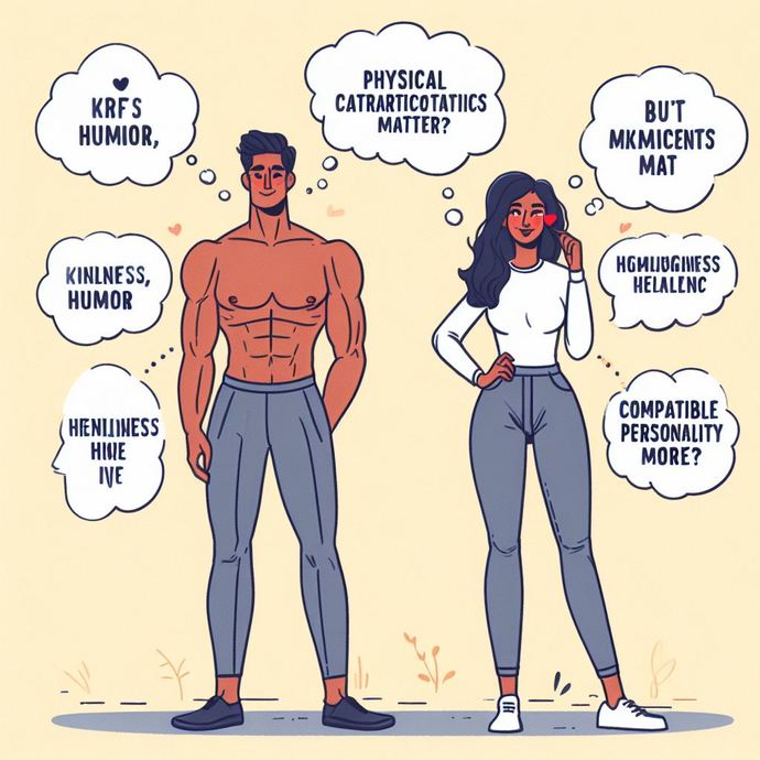 Do you choose a partner based primarily on physical characteristics or how compatible your personalities are?